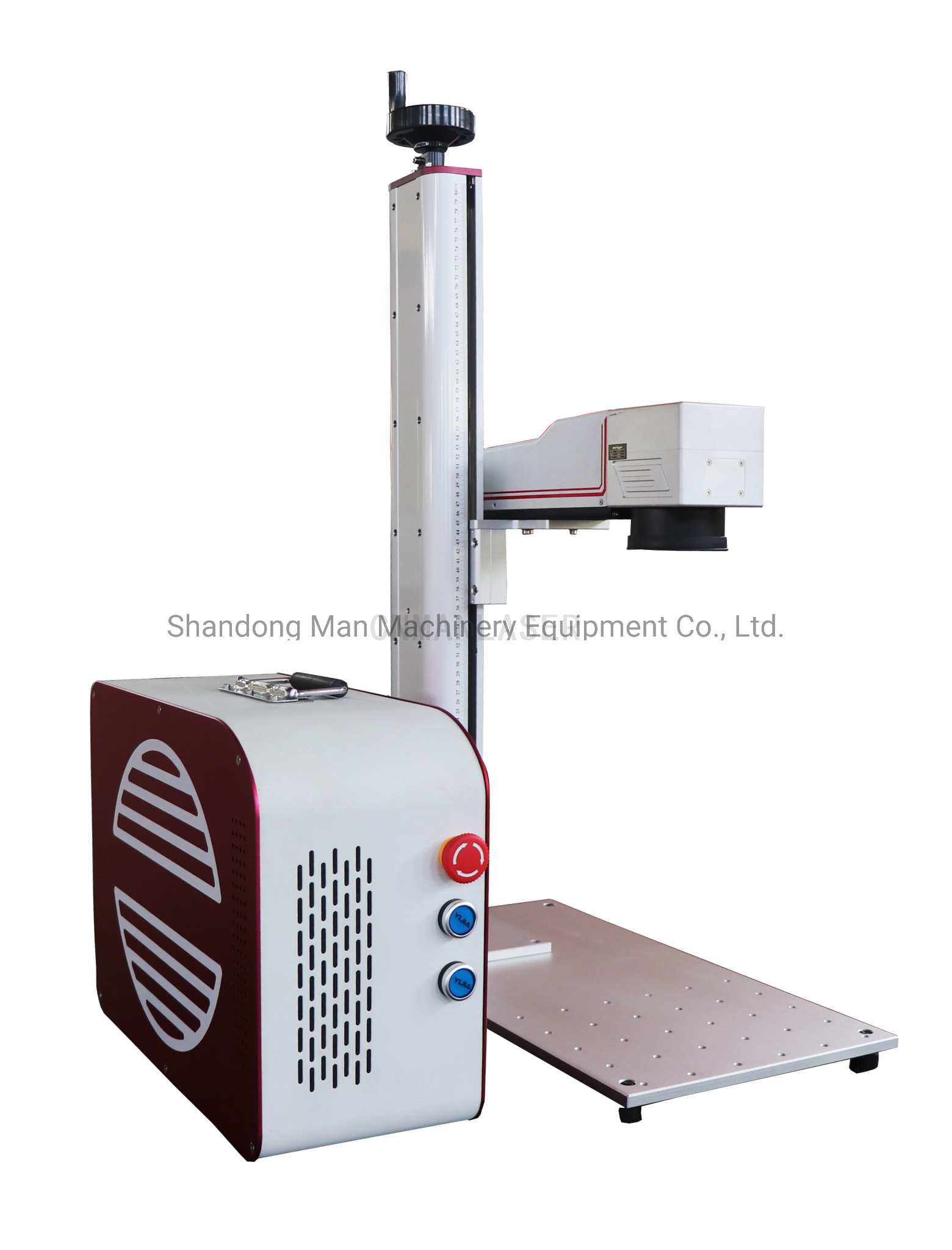 30W Laser Steel Plate Metal Fiber Engraving Marking Machine